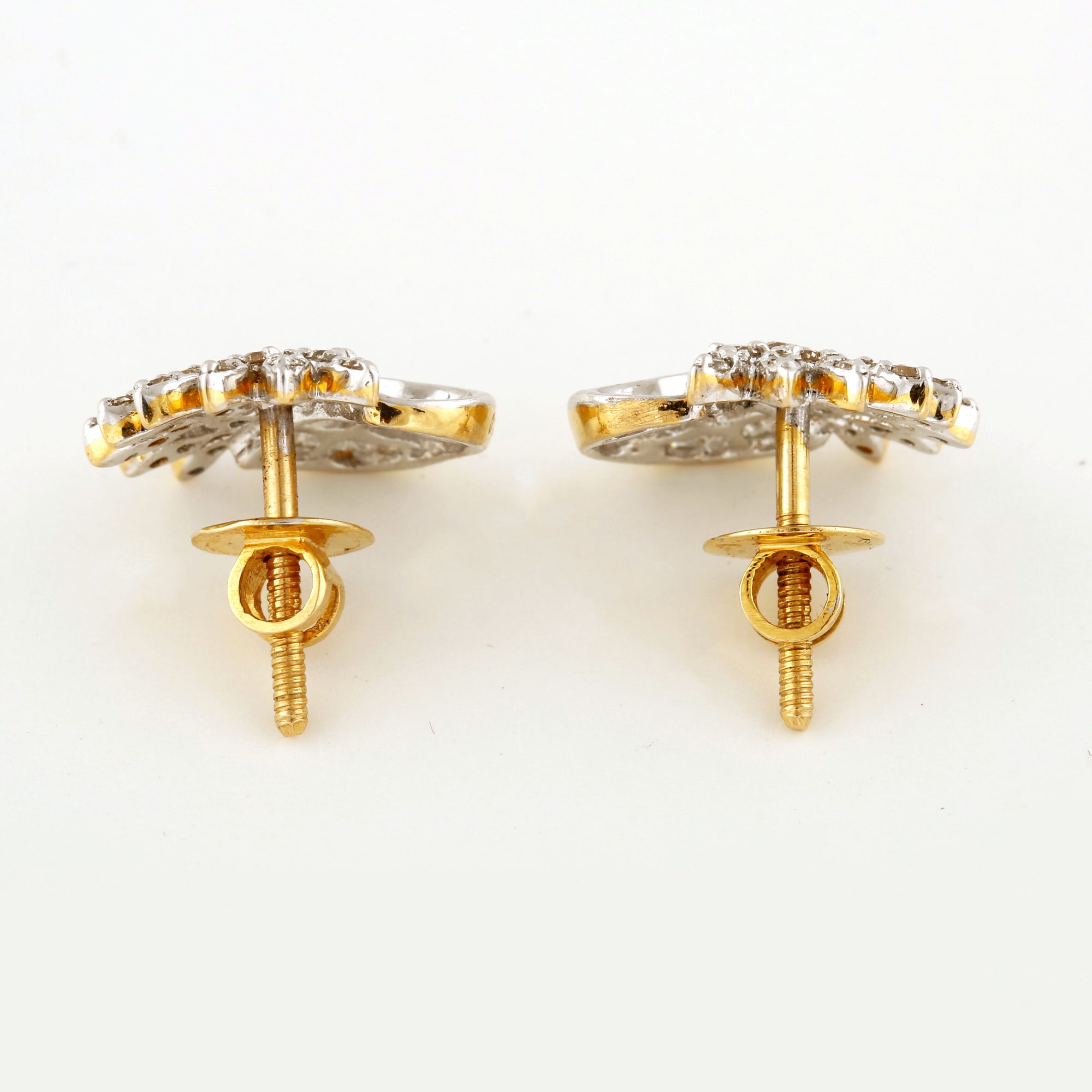 Buy Mia by Tanishq Palatial 18k Gold  Diamond Earrings for Women Online At  Best Price  Tata CLiQ